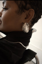 Oyster Shell Earrings - Iris 1956