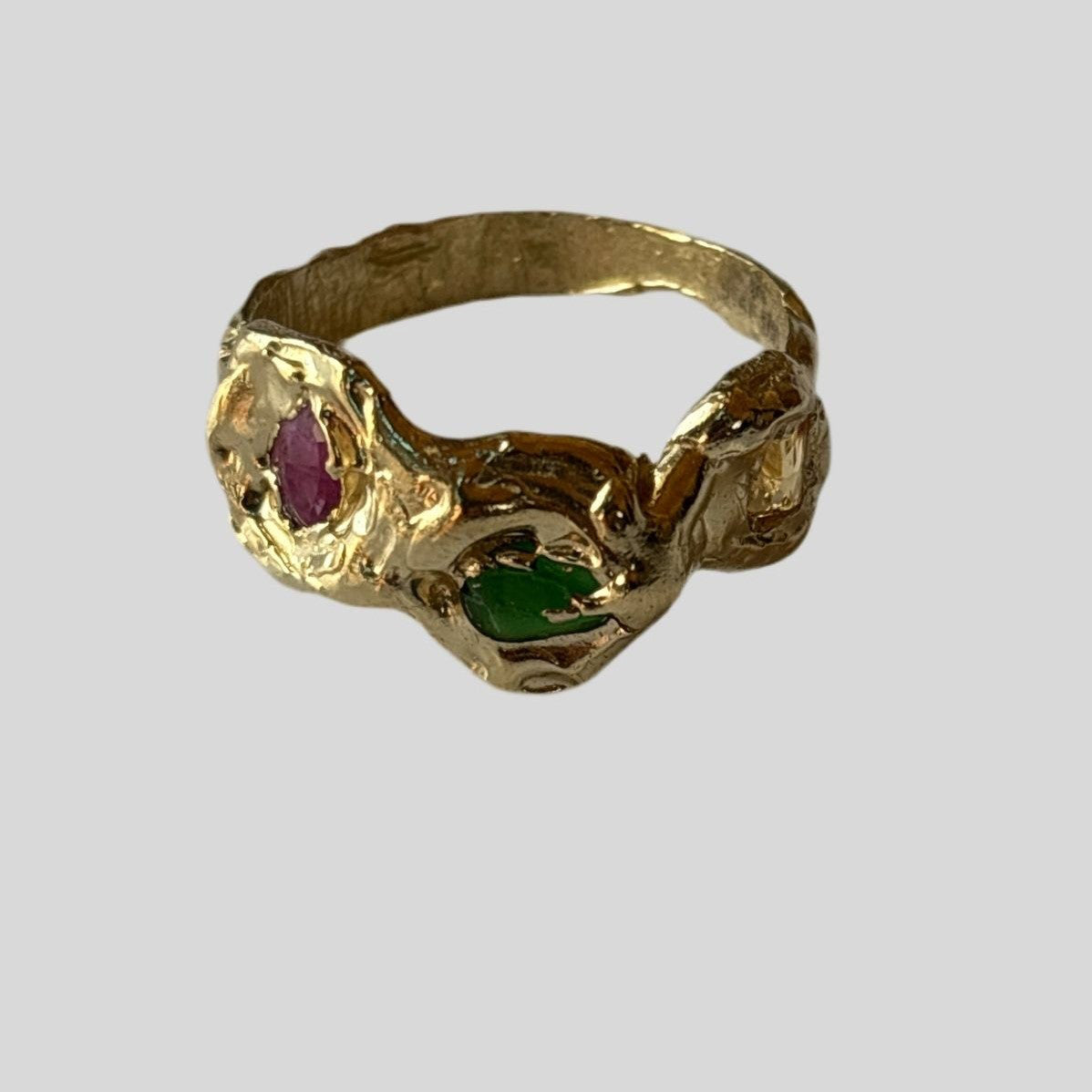 Gaia Ring – 10K Gold | One of One - Iris 1956