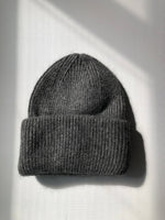 ROYAL ANGORA BEANIE -Black