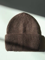 ROYAL ANGORA BEANIE -Black