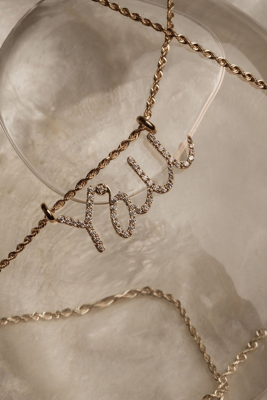 Y’all Pavé Necklace - Iris 1956