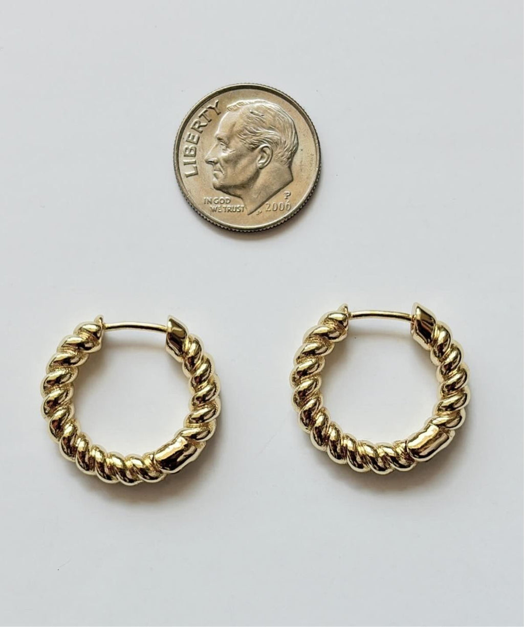 Rome Thick Twisted Huggies - Iris 1956