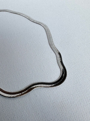 Thick Herringbone Chain - Iris 1956
