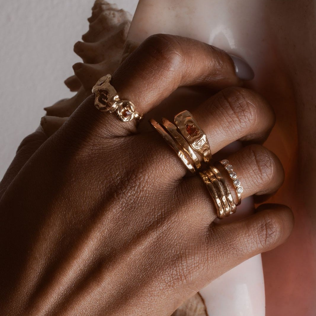 The Ancient Stacked Ring - Iris 1956