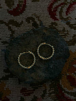 Rome twisted hoops