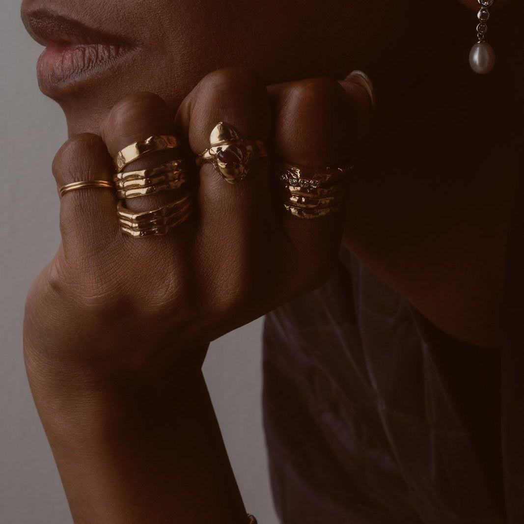 Venus Ring – One of One, 10K Gold - Iris 1956