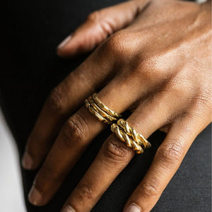 The Halo Rope Ring