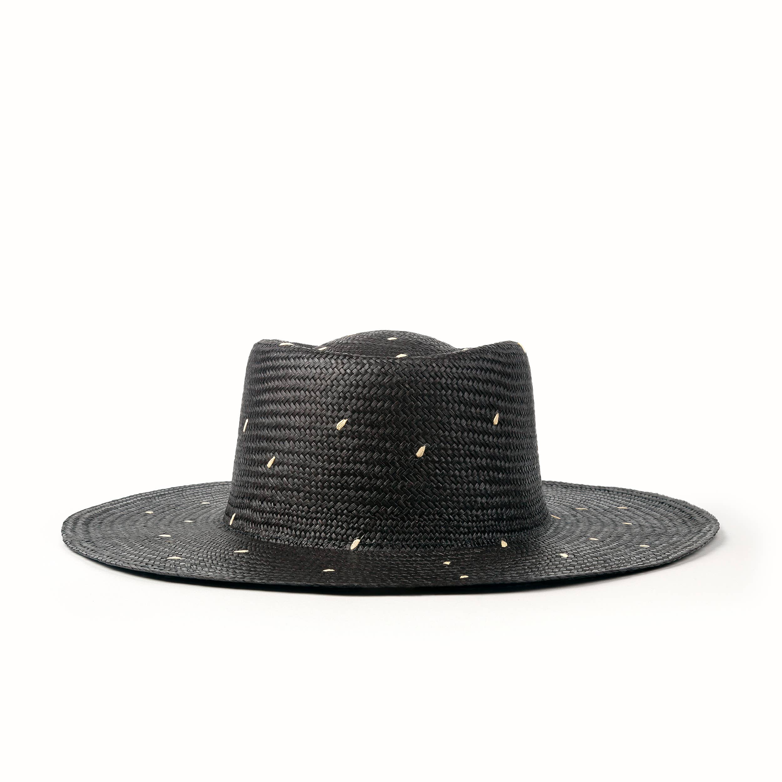 Noche - Limited Edition Deluxe Panama Hat: One size fits most women - Iris 1956