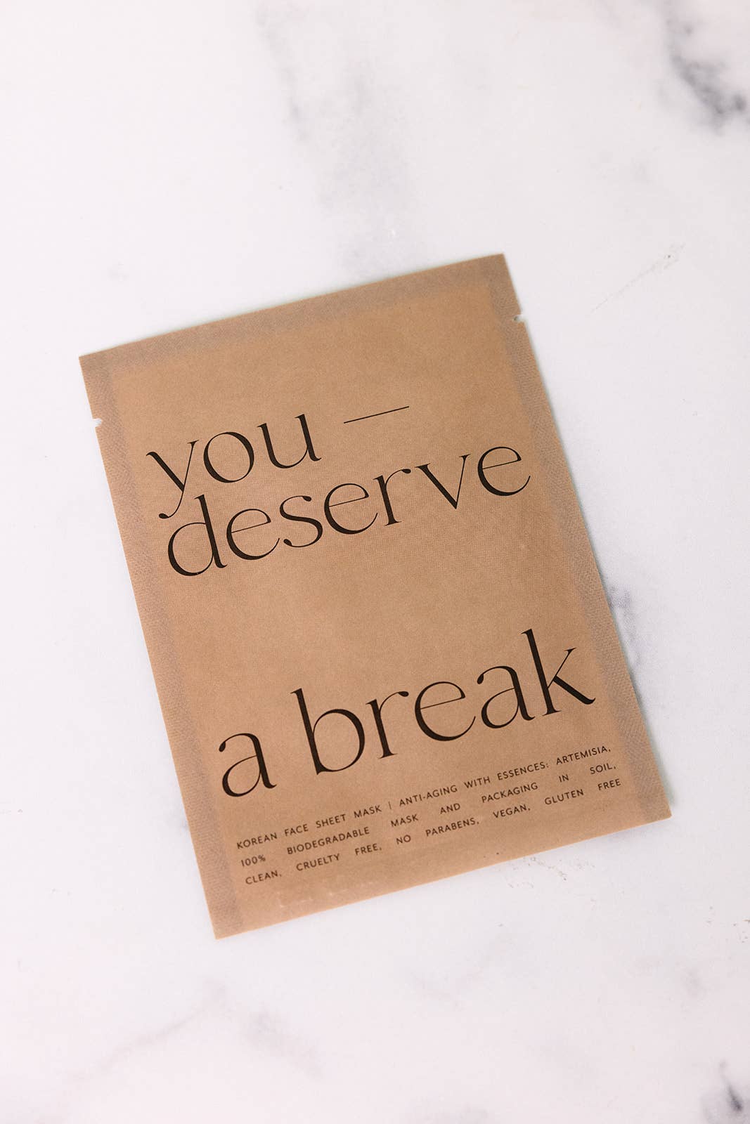 Korean Sheet Mask - You Deserve a Break - Iris 1956
