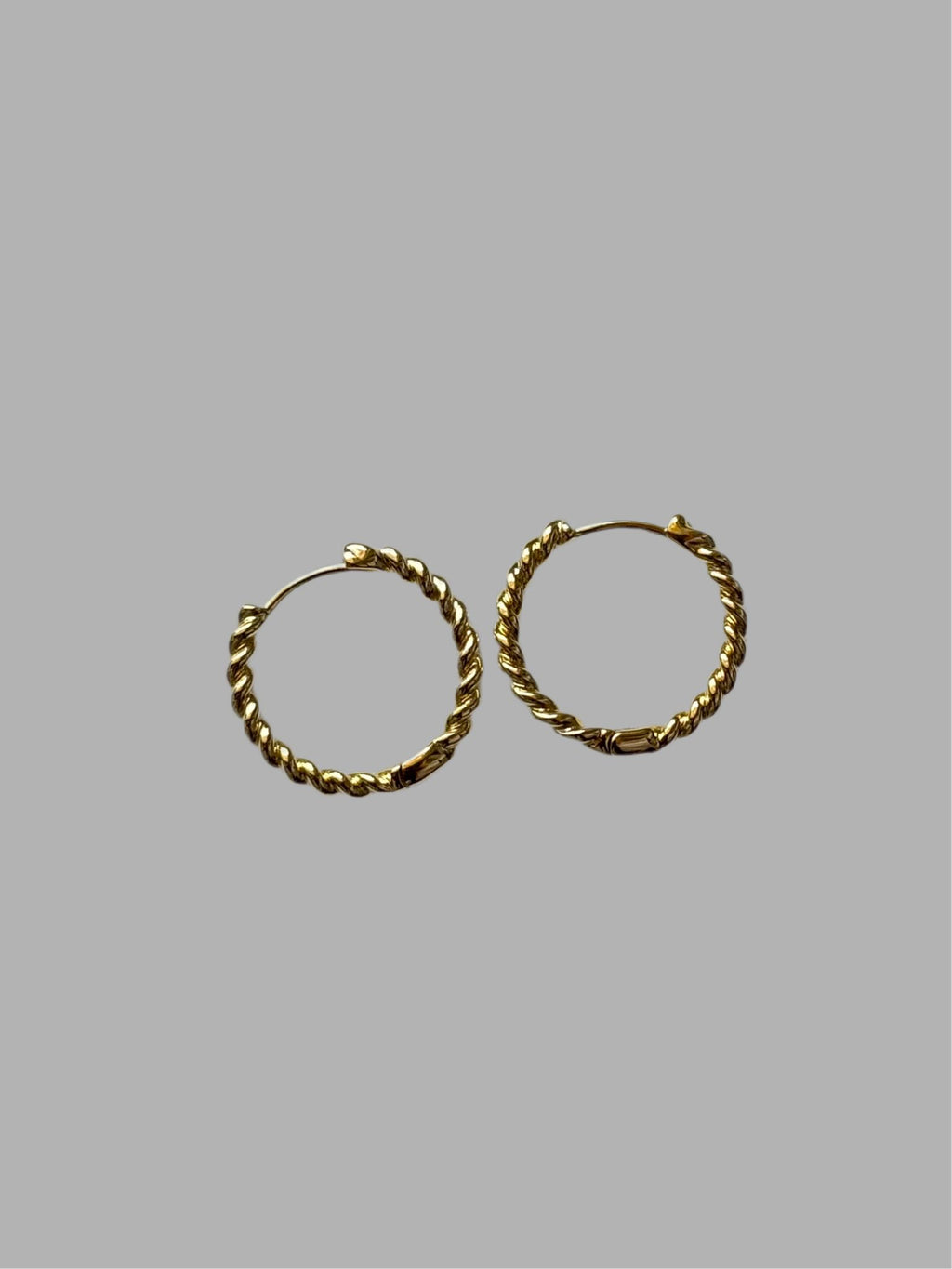 Rome twisted hoops - Iris 1956