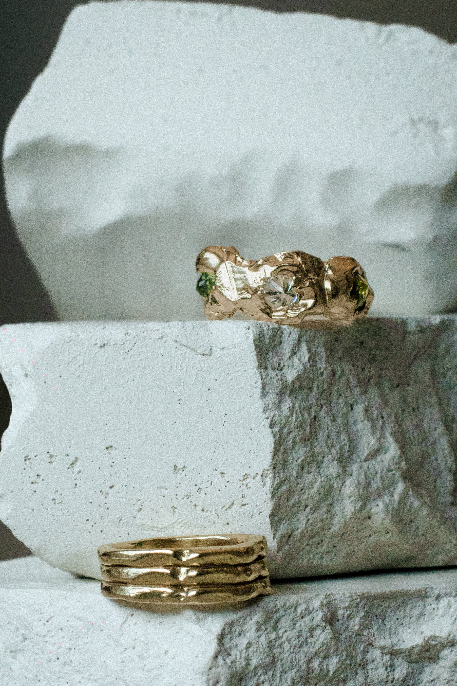 Gaia Ring – 10K Gold | One of One