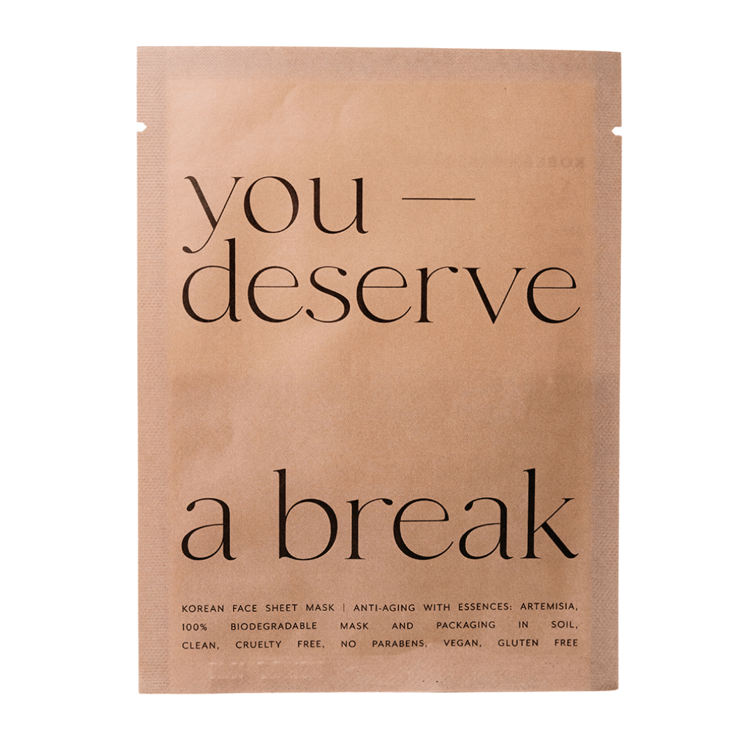 Korean Sheet Mask - You Deserve a Break - Iris 1956