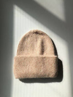 ROYAL ANGORA BEANIE -Black