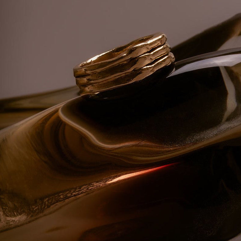 The Ancient Stacked Ring - Iris 1956