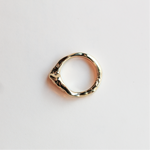 Wavy Ondulé Textured Ring