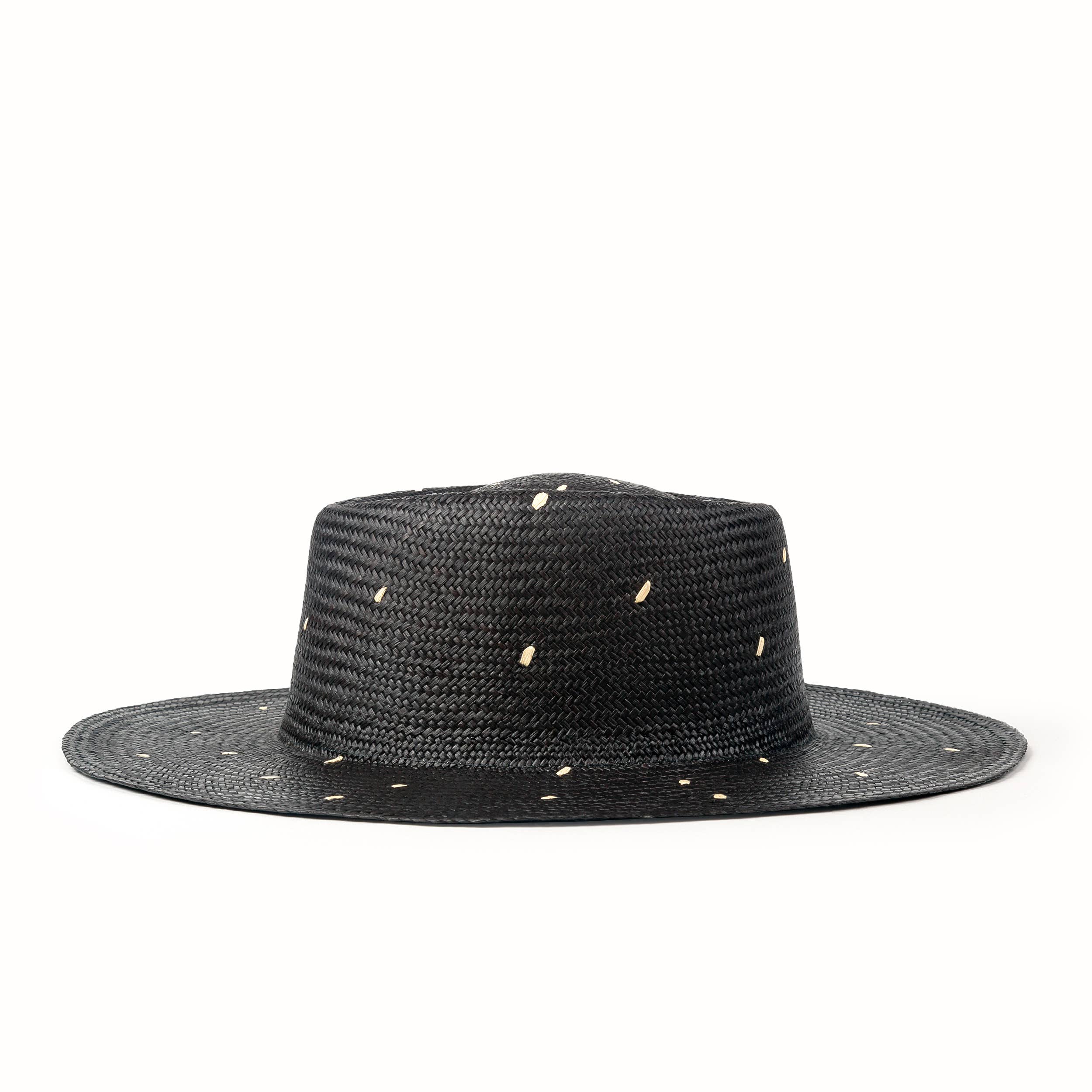 Noche - Limited Edition Deluxe Panama Hat: One size fits most women - Iris 1956
