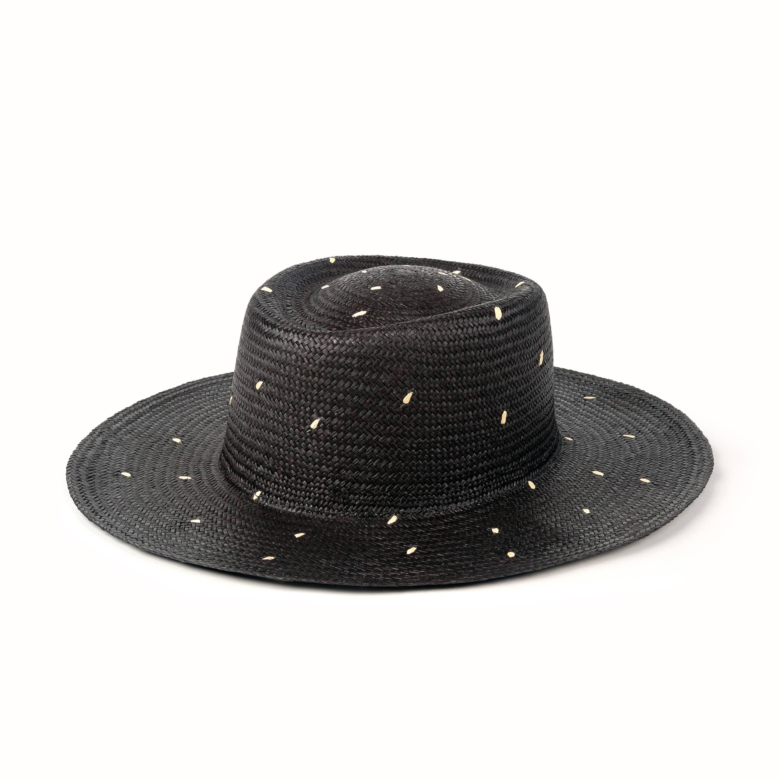 Noche - Limited Edition Deluxe Panama Hat: One size fits most women - Iris 1956