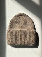 ROYAL ANGORA BEANIE -Black