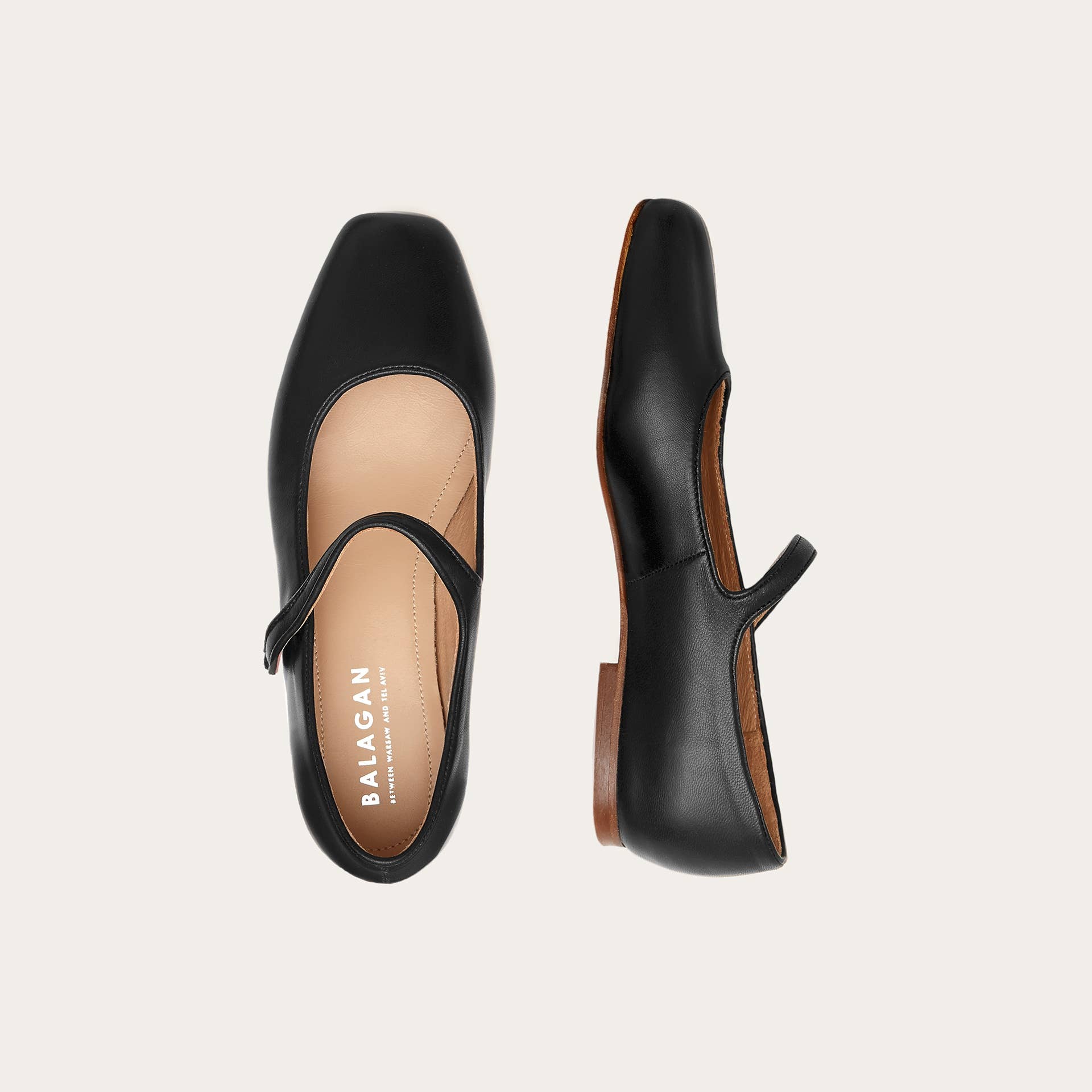 Pass Ballerina, black: Black / 39 - Iris 1956