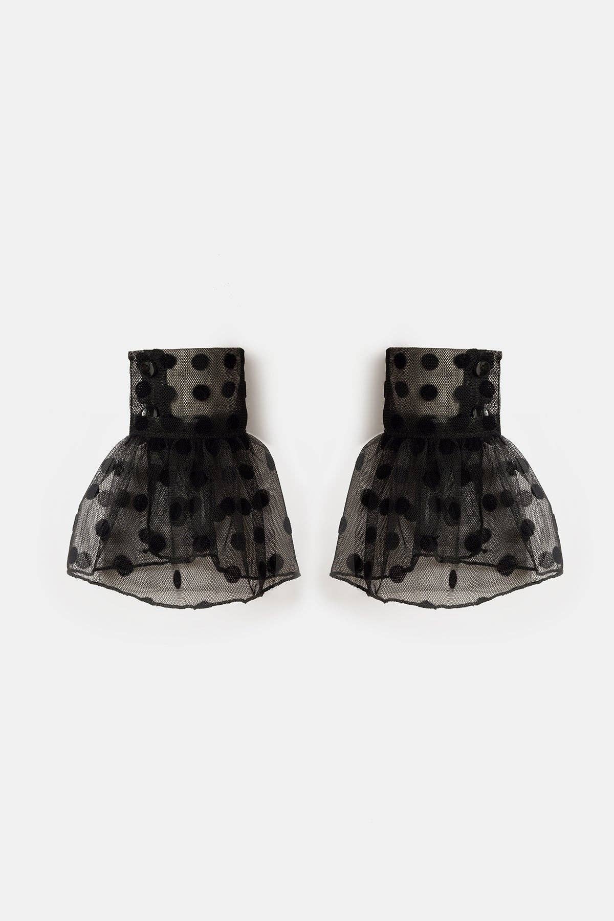 POLKA DOT ORGANZE CUFF - Iris 1956