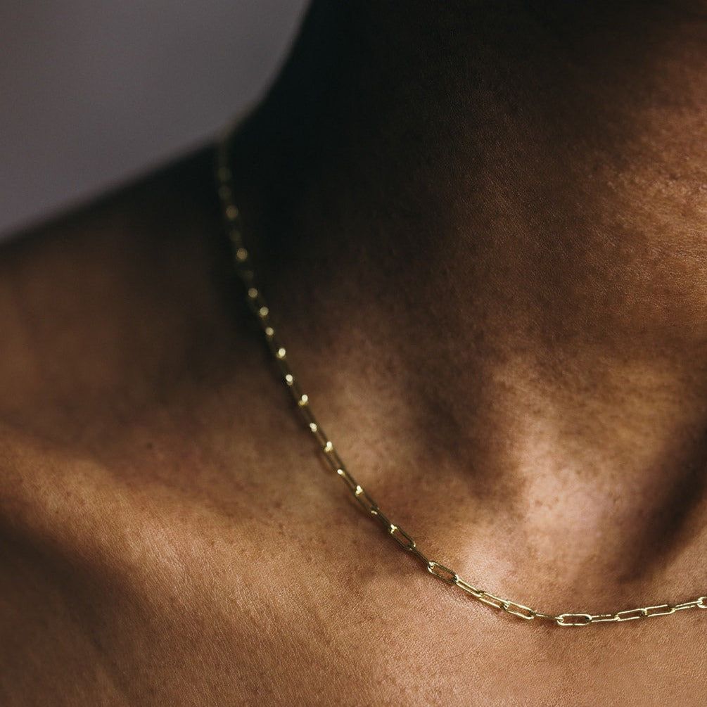 Petite Paperclip Chain - Iris 1956