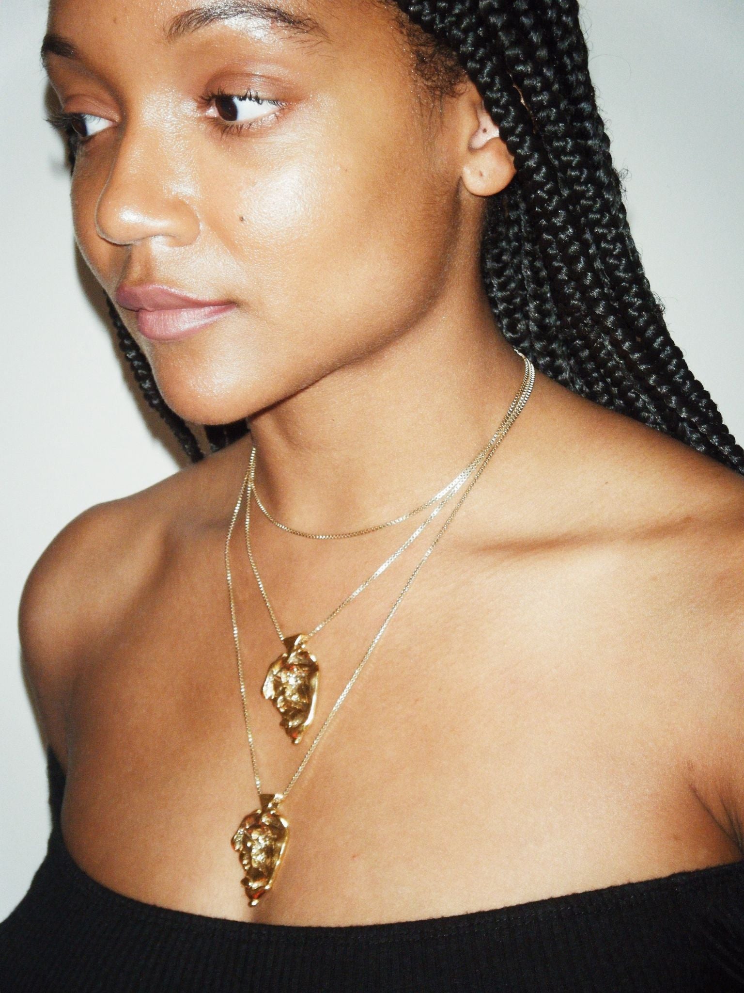 The Goddess Medallion Necklace - Iris 1956