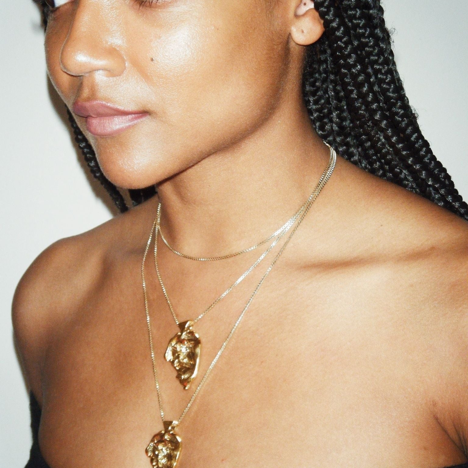 The Goddess Medallion Necklace - Iris 1956