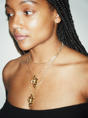 The Goddess Medallion Necklace - Iris 1956