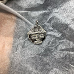 Gold Tribe Talisman Medallion Necklace - Iris 1956