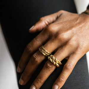 The Halo Rope Ring