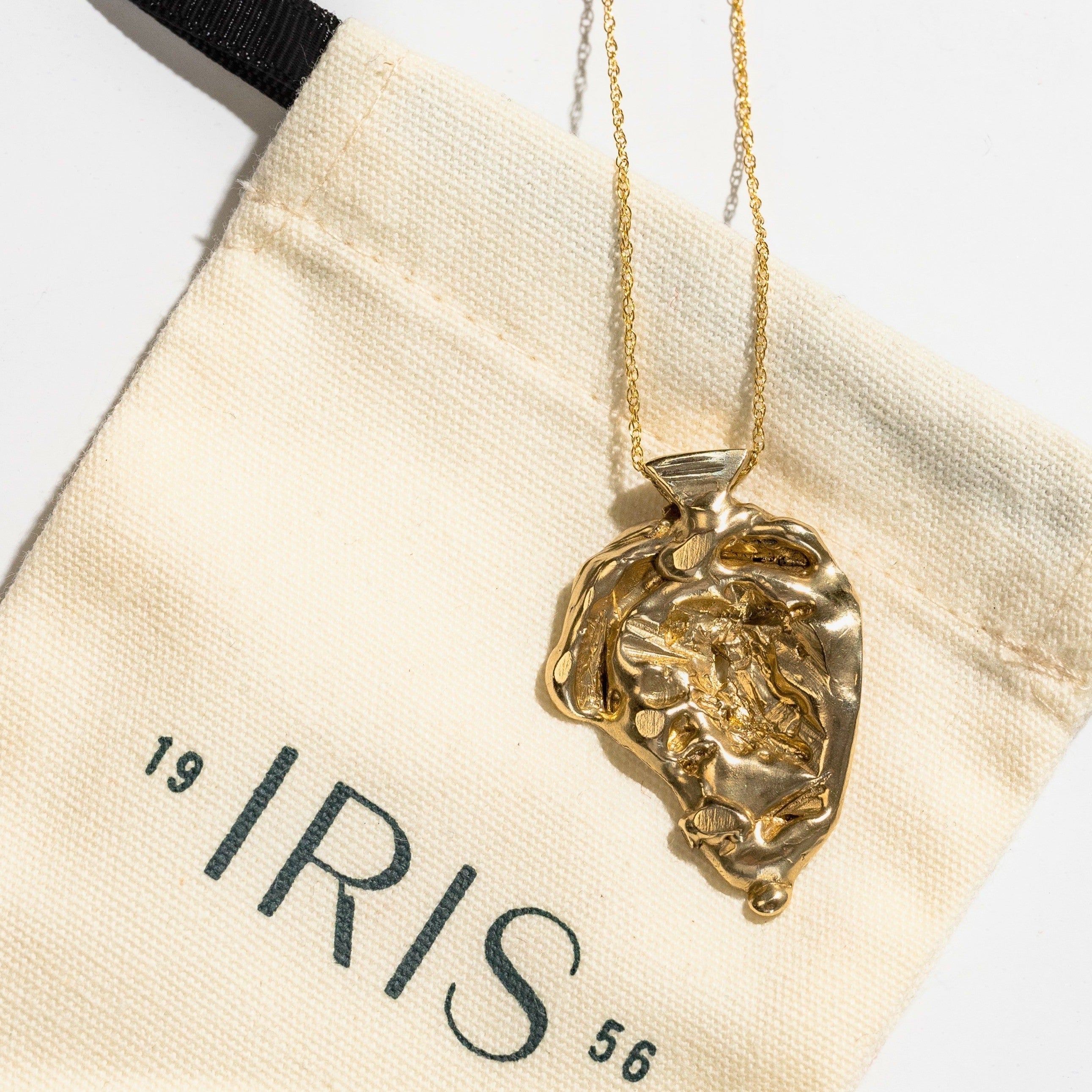 The Goddess Medallion Necklace - Iris 1956
